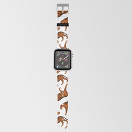 Tigers (White and Orange) Apple Watch Band
