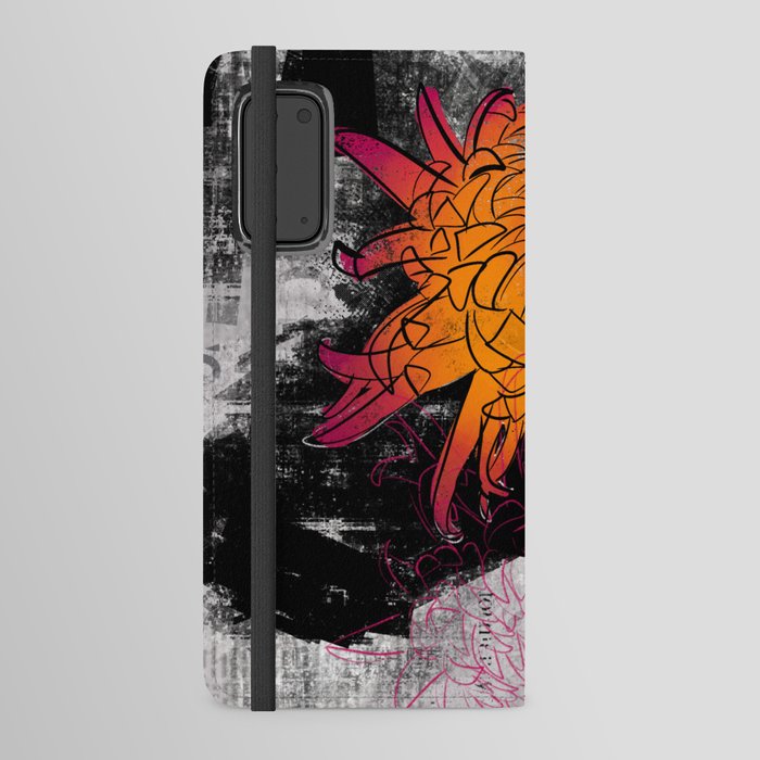 A flower for the superstitious  Android Wallet Case