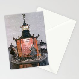 Art Nouveau  Chinese pavilion. Jealous, 1906  - Alexandre Benois Stationery Card