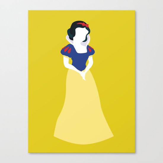 Princess Snow White Canvas Print