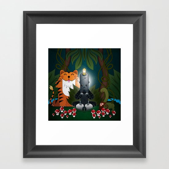 OMMMM! (Sweet ohm) Framed Art Print