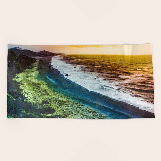 Rainbow Beach Beach Towel