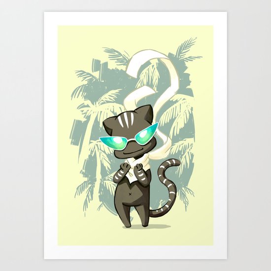 Jungle Cat Art Print