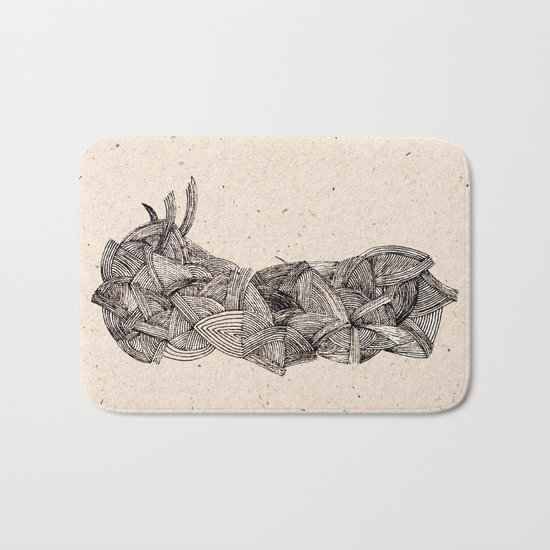 - old pen for souvenirs - Bath Mat