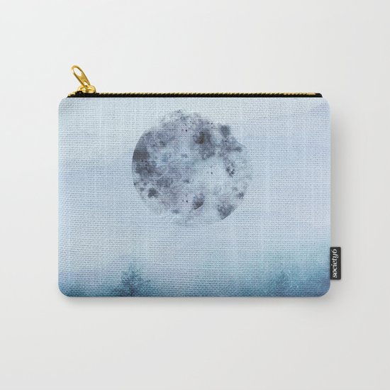 Watercolor Moon Carry-All Pouch