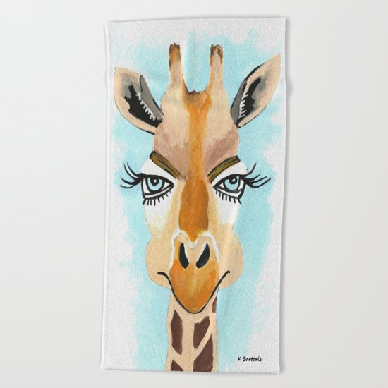The Flirt Beach Towel