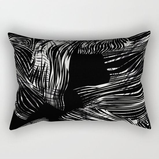 looking for darkness Rectangular Pillow