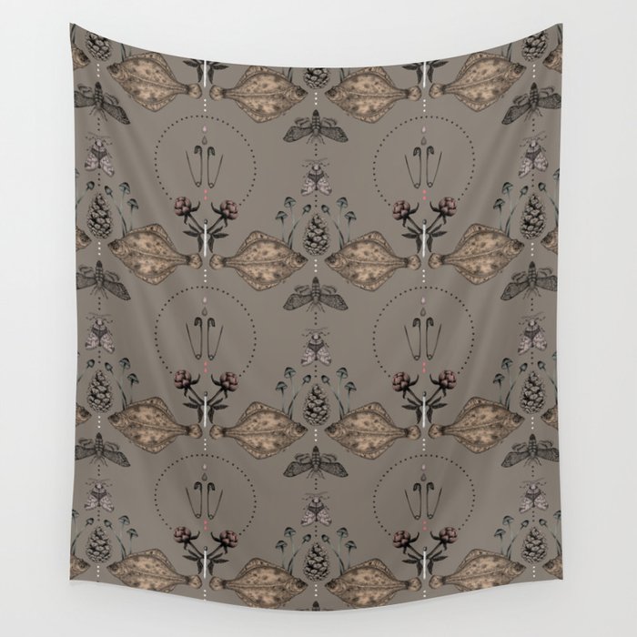 Vintage nature dreams. Wall Tapestry