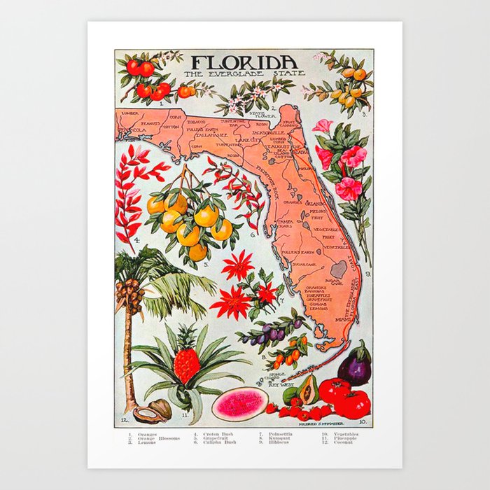 Jacksonville, Florida - Sign Destinations: Retro Travel Poster Wall Art,  Canvas Prints, Framed Prints, Wall Peels