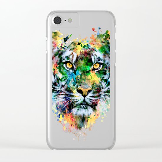 Tiger Clear iPhone Case