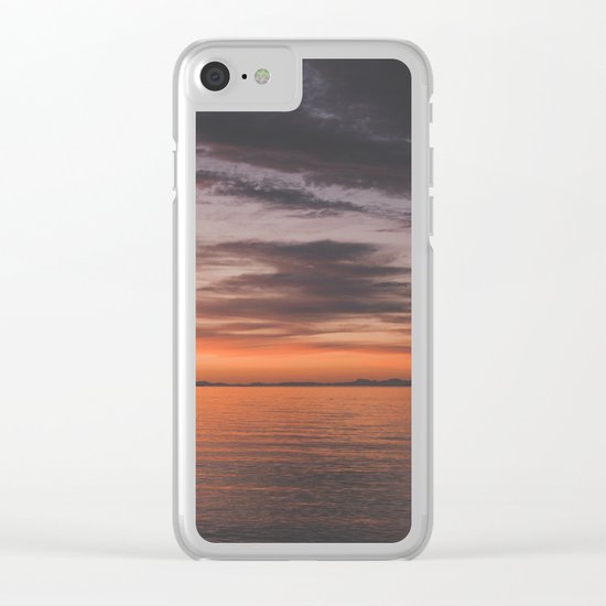 Vancouver Island Clear iPhone Case
