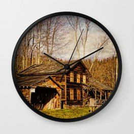 John Burroughs Woodchuck Lodge Wall Clock