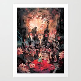 Bloodbath Art Print