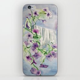 Purple Petunias iPhone Skin