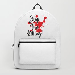 Stop The Killing Backpack