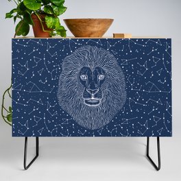 Leo Zodiac Sign Credenza