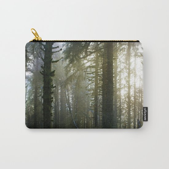 Foggy Forest #evergreen Carry-All Pouch