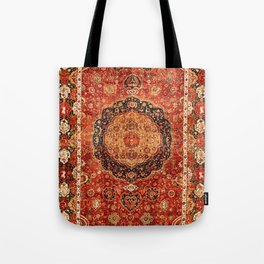 Seley 16th Century Antique Persian Carpet Print Tote Bag