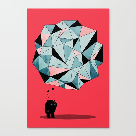 The Pondering Canvas Print