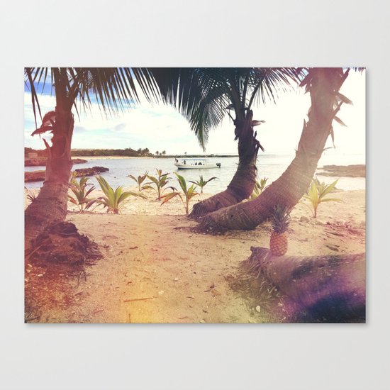 Tropical Wish Canvas Print