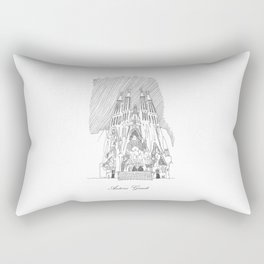 Antoni Gaudi Rectangular Pillow