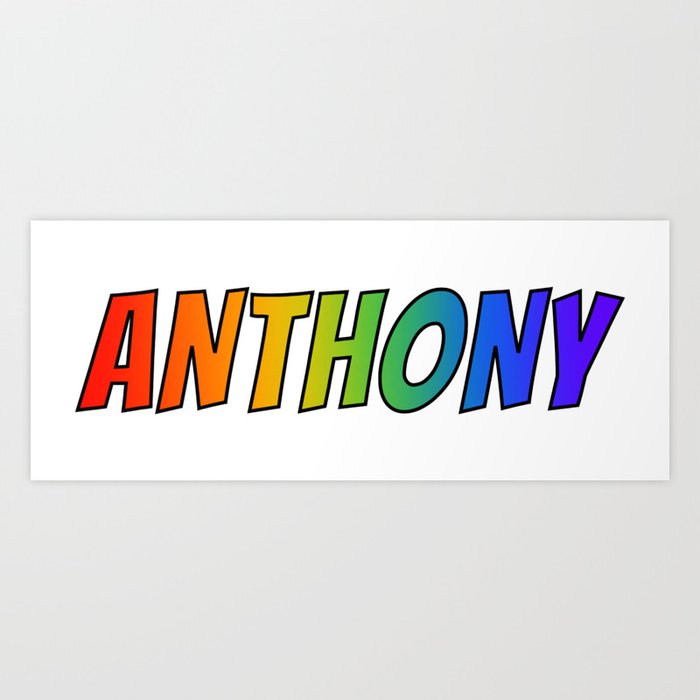 anthony name wallpaper