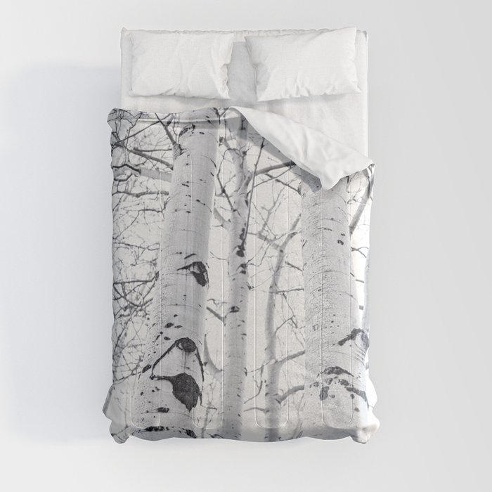 White Trees 3 Comforter
