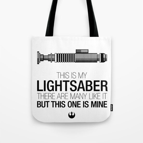 This is my Lightsaber (Luke Version) Tote Bag