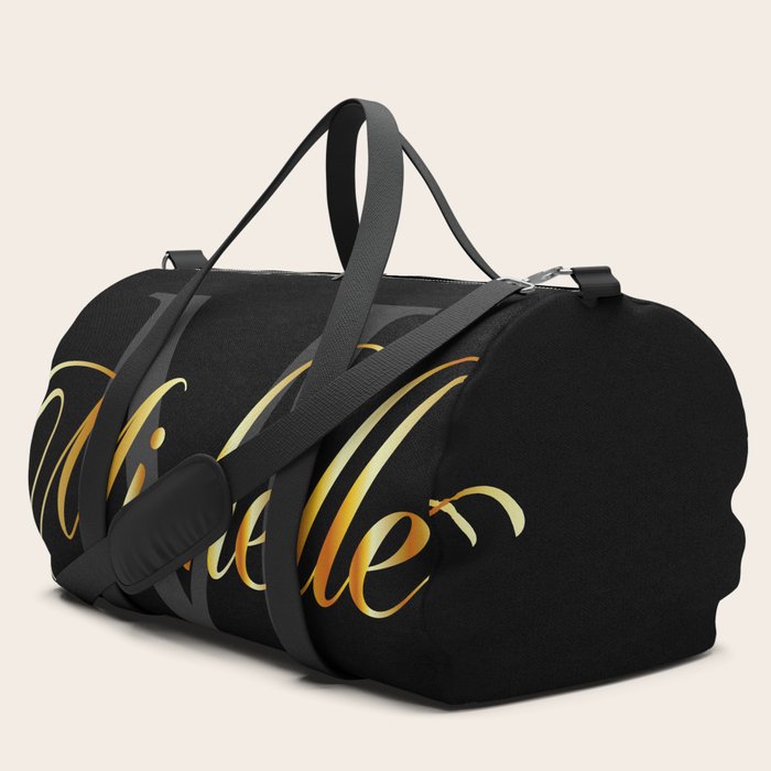 Girl duffle bag with name outlet