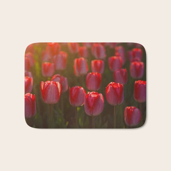 Tulips spring Bath Mat