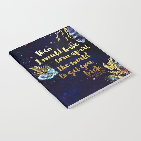 ACOMAF - Torn Apart The World Notebook