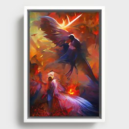 Paradise Lost Framed Canvas