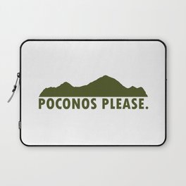  Poconos Please Laptop Sleeve