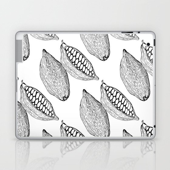 Cocoa Pattern Laptop & iPad Skin
