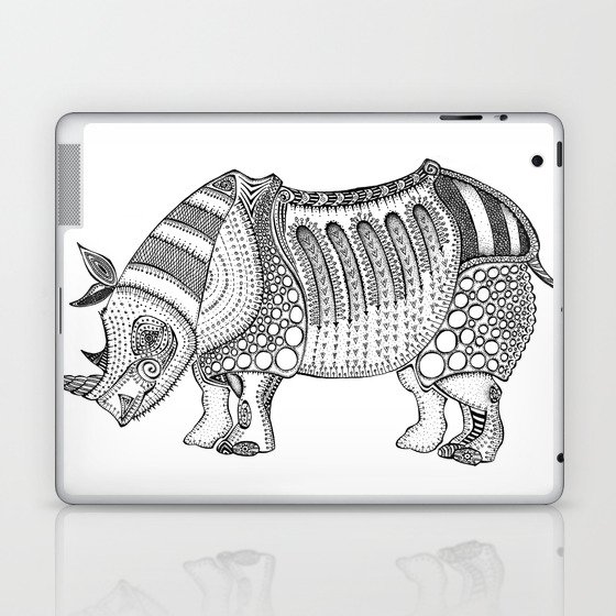 Javan Rhino Laptop & iPad Skin