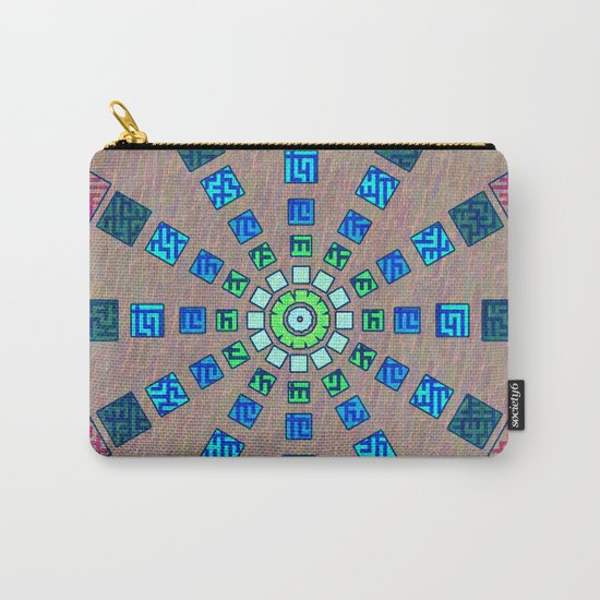 Ethnic wheel Carry-All Pouch