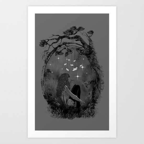 Boredom Strikes Art Print