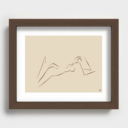 LIVING IN A CLOUD Recessed Framed Print