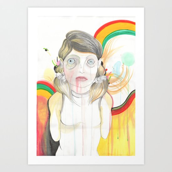 Zombie Art Print