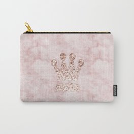 Rose gold - crown Carry-All Pouch