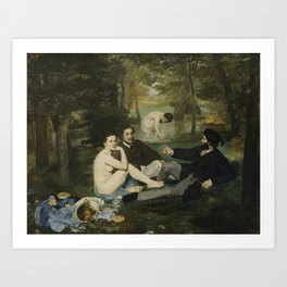 Luncheon on the Grass, Edouard Manet Art Print