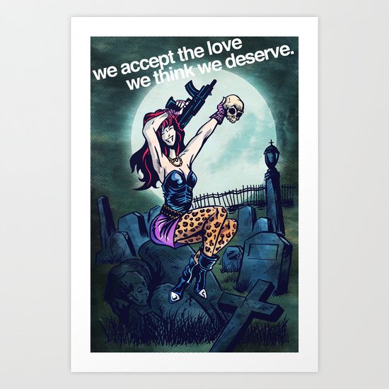 And the truth is... Art Print
