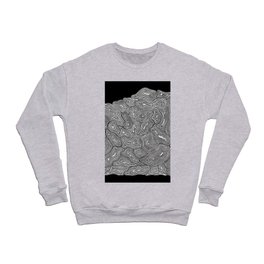 Inky Ghost Maze I Crewneck Sweatshirt