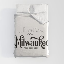 Milwaukee Duvet Cover