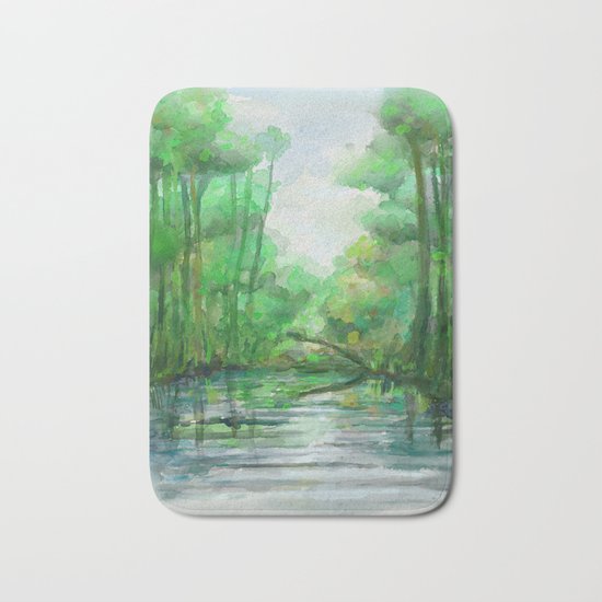 Lost in colors Bath Mat