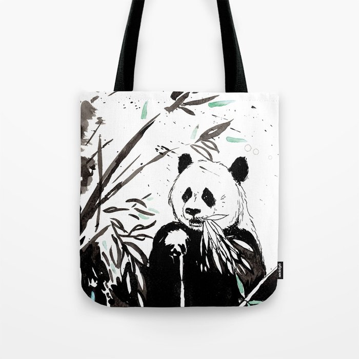 panda tote bag