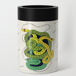 S-N-A-K-E-(S) II (pattern, color) Can Cooler