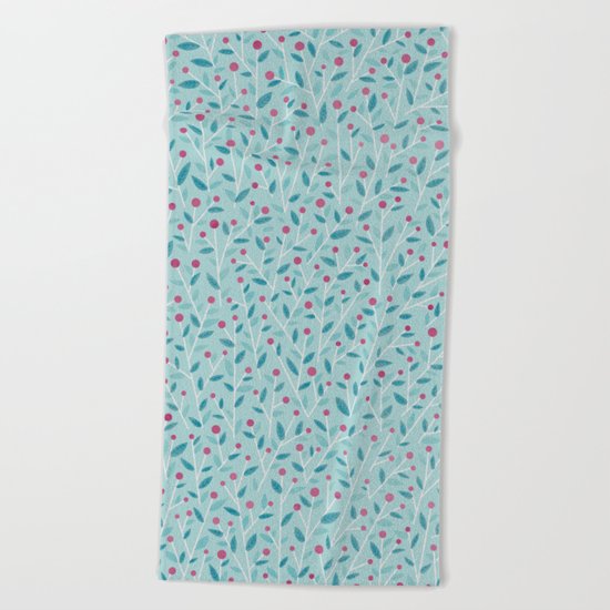 Merry Berries Beach Towel