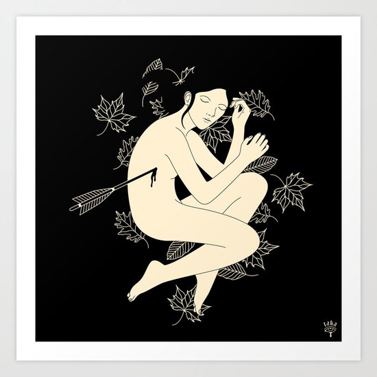 The Death Of You And Me Art Print