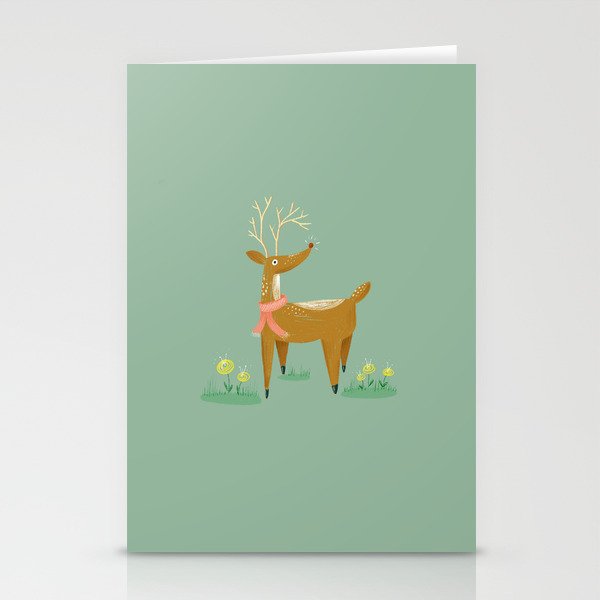 Reindeer Games Stationery Cards